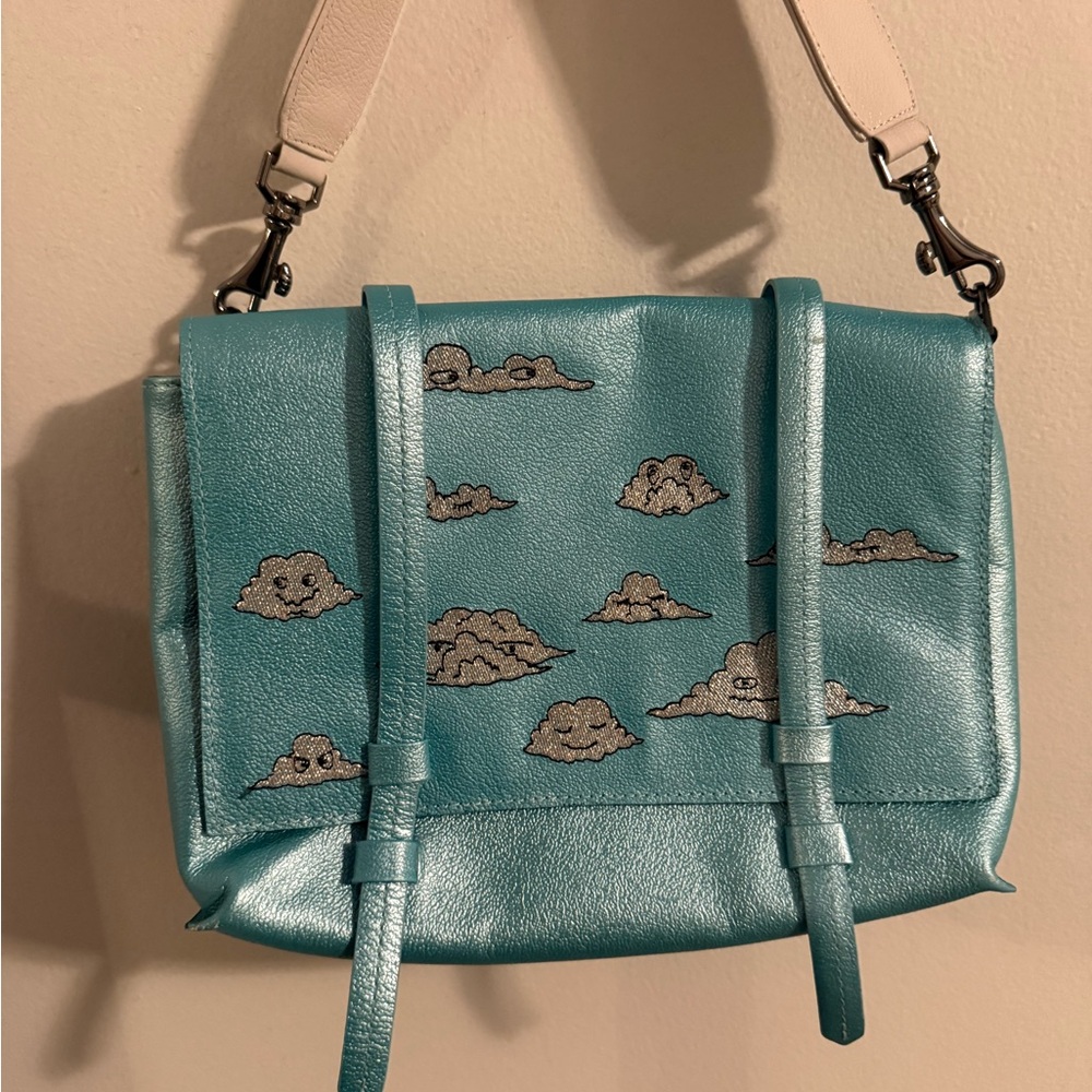 Min & Mon reversible messenger bag